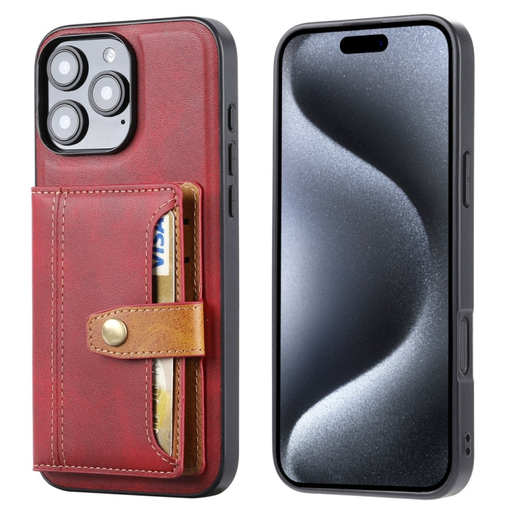 Calfskin Card Slot TPU Hybrid PU Phone Case