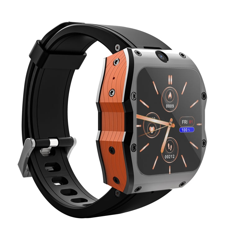 Model X 1.99 inch IP68 Waterproof Android 9.0 4G Dual Cameras Ceramics Smart Watch, 2GB+16GB, 4GB+128GB