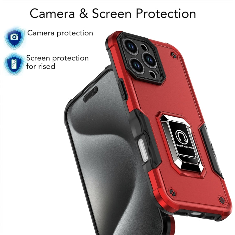 Ring Holder Non-slip Shockproof Armor Phone Case, Series 3