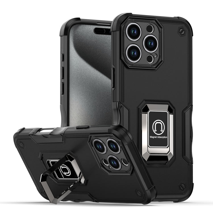 Ring Holder Non-slip Shockproof Armor Phone Case, Series 3