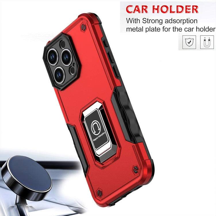 Ring Holder Non-slip Shockproof Armor Phone Case, Series 2