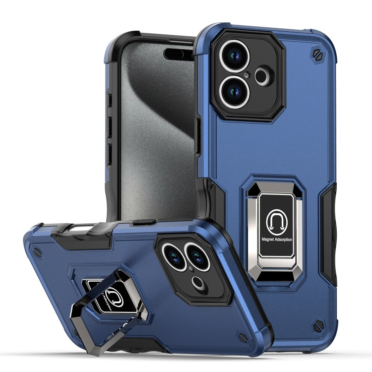 Ring Holder Non-slip Shockproof Armor Phone Case, Series 1