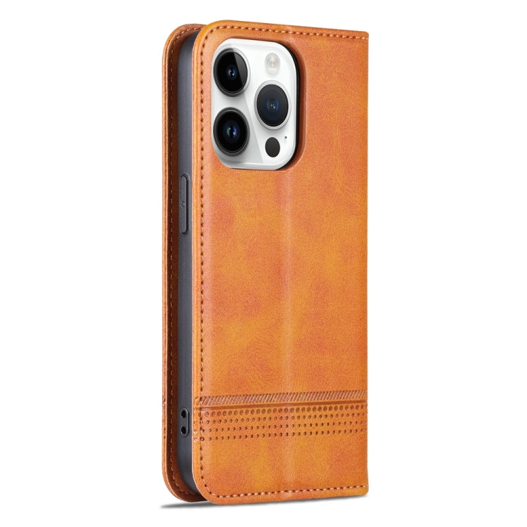 AZNS Magnetic Calf Texture Flip Leather Phone Case, Series 2