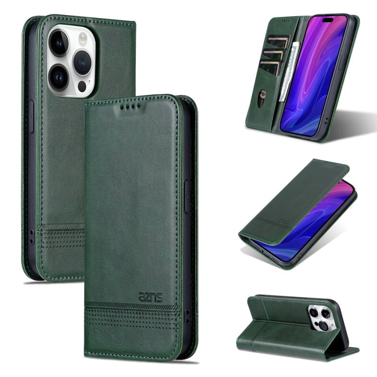 AZNS Magnetic Calf Texture Flip Leather Phone Case, Series 2