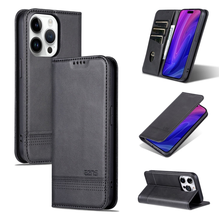 AZNS Magnetic Calf Texture Flip Leather Phone Case, Series 2