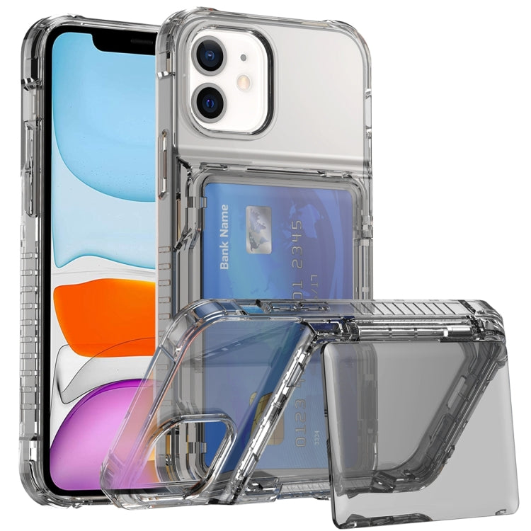 Crystal Clear Flip Card Slot Phone Case, Series 1