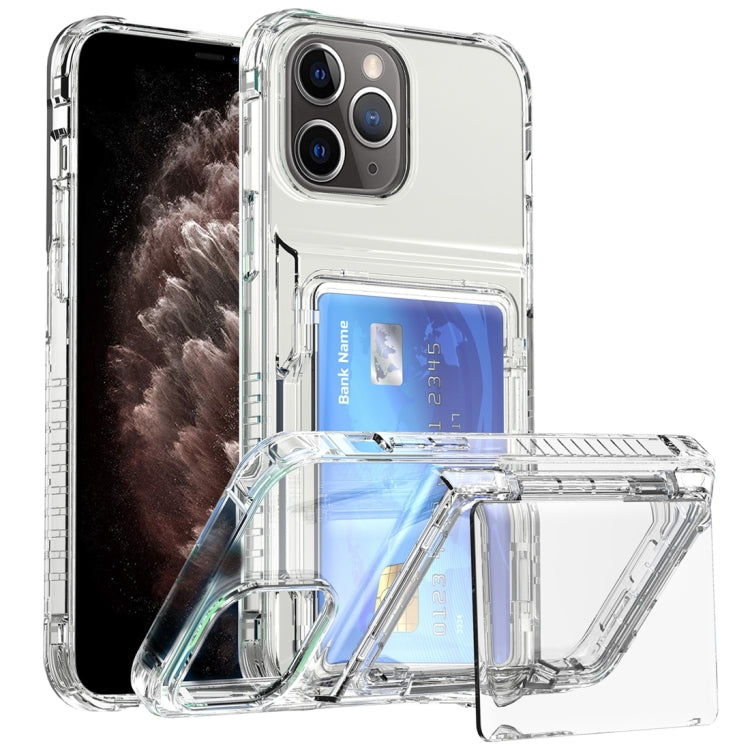 Crystal Clear Flip Card Slot Phone Case, Series 1