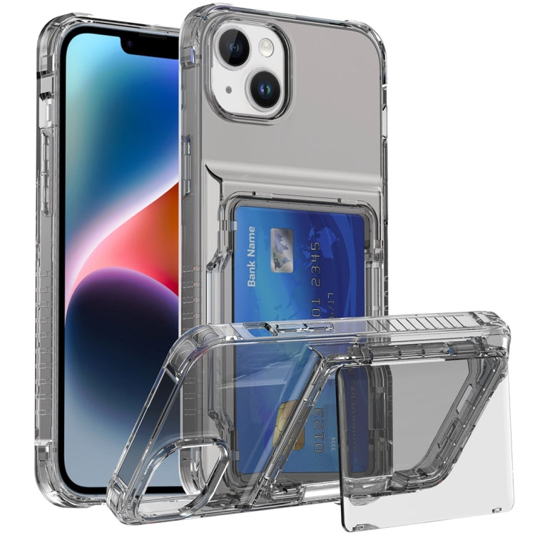 Crystal Clear Flip Card Slot Phone Case, Series 2