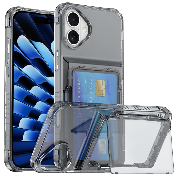 Crystal Clear Flip Card Slot Phone Case, Series 1