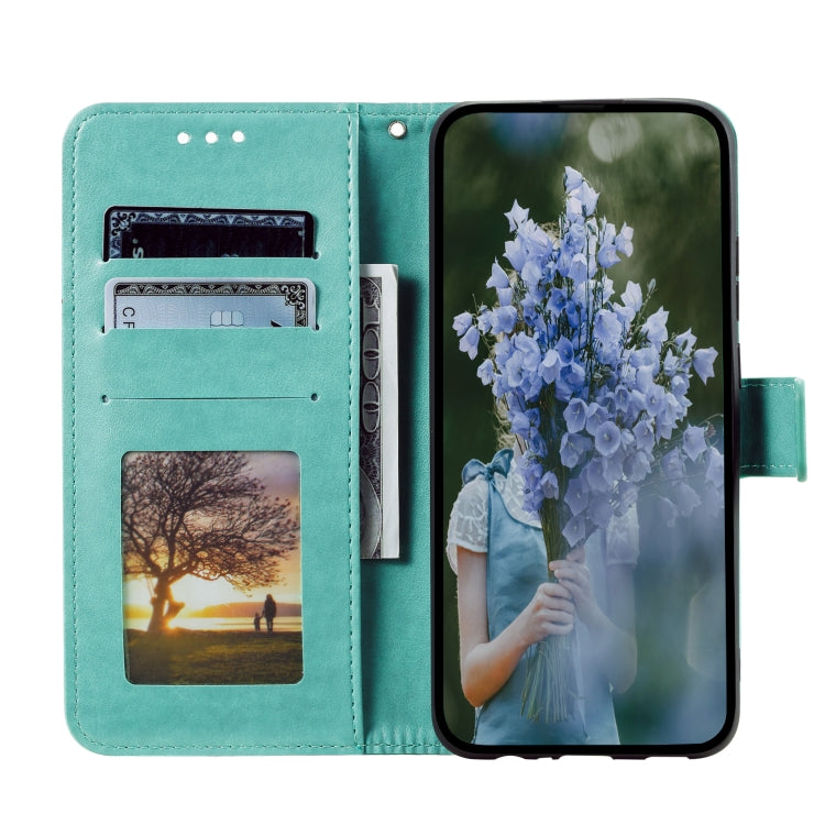 Totem Flower Embossed Leather Phone Case, Series 1