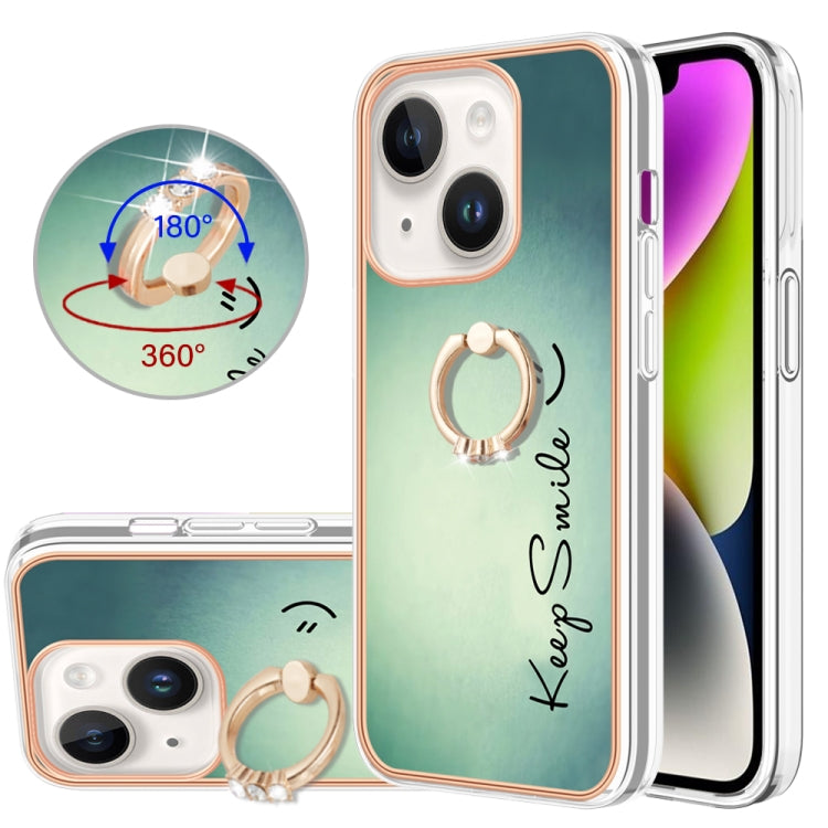 Electroplating Dual-side IMD Phone Case with Ring Holder, Series 2