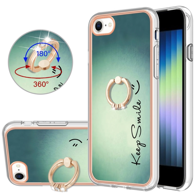 Electroplating Dual-side IMD Phone Case with Ring Holder, Series 5