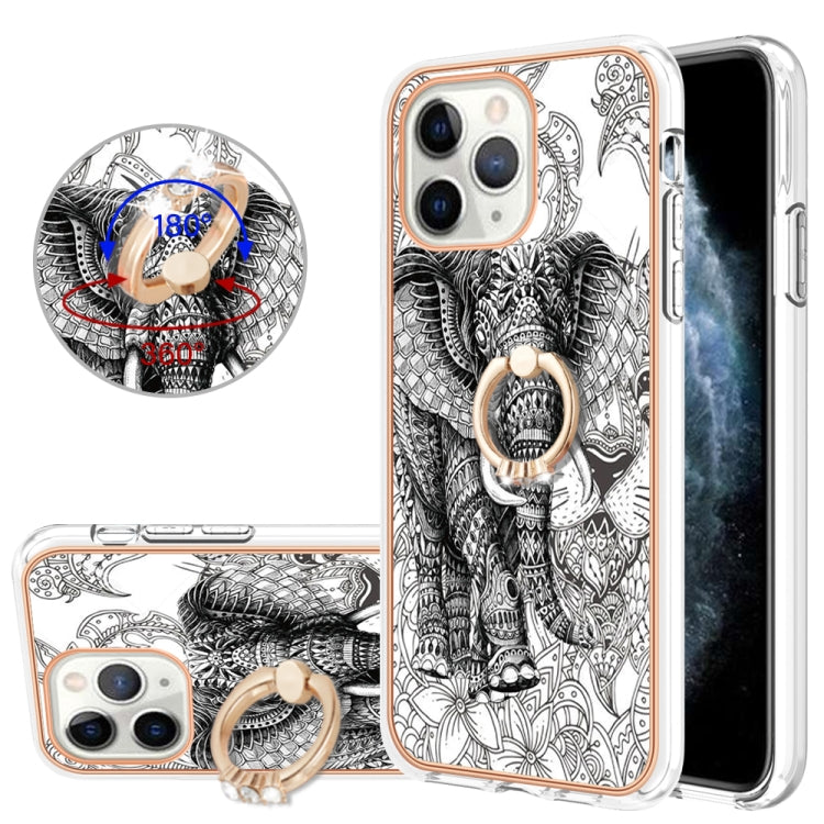 Electroplating Dual-side IMD Phone Case with Ring Holder, Series 3