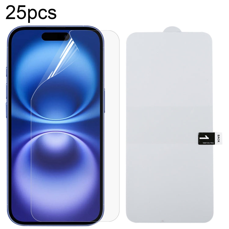 25pcs Full Screen Protector Explosion-proof Hydrogel Film