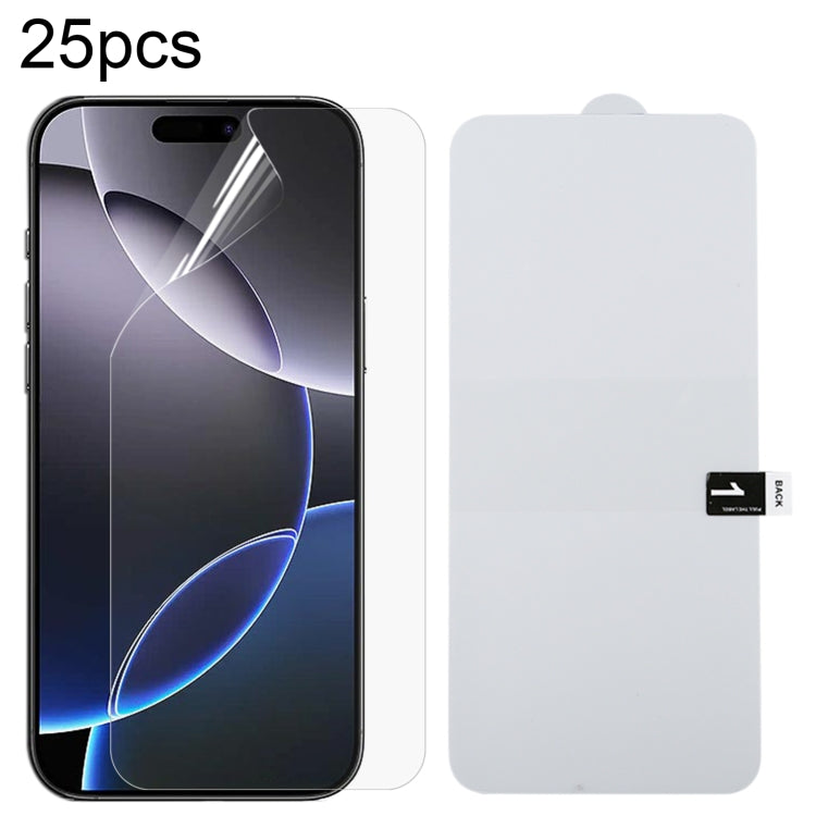 25pcs Full Screen Protector Explosion-proof Hydrogel Film