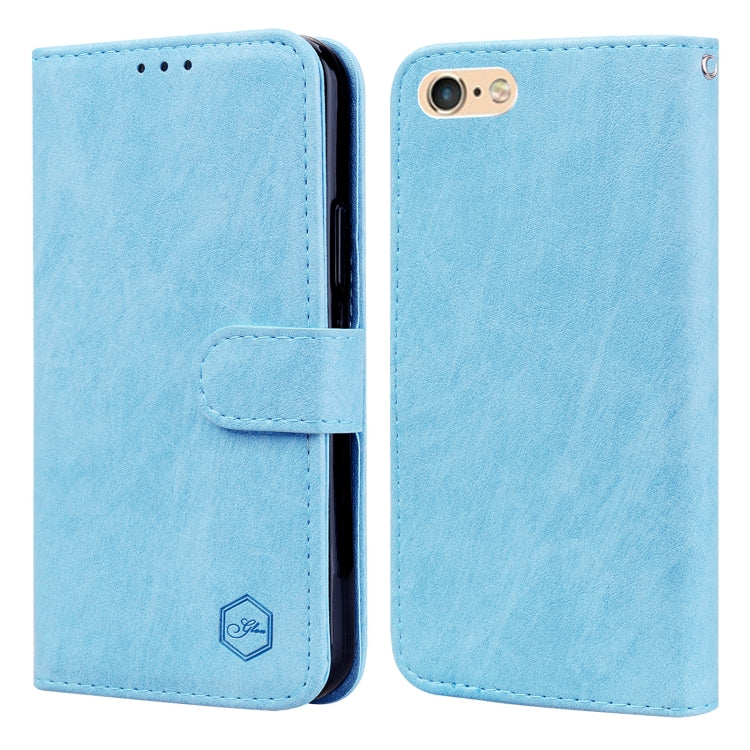 Skin Feeling Oil Leather Texture PU + TPU Phone Case, Series 3