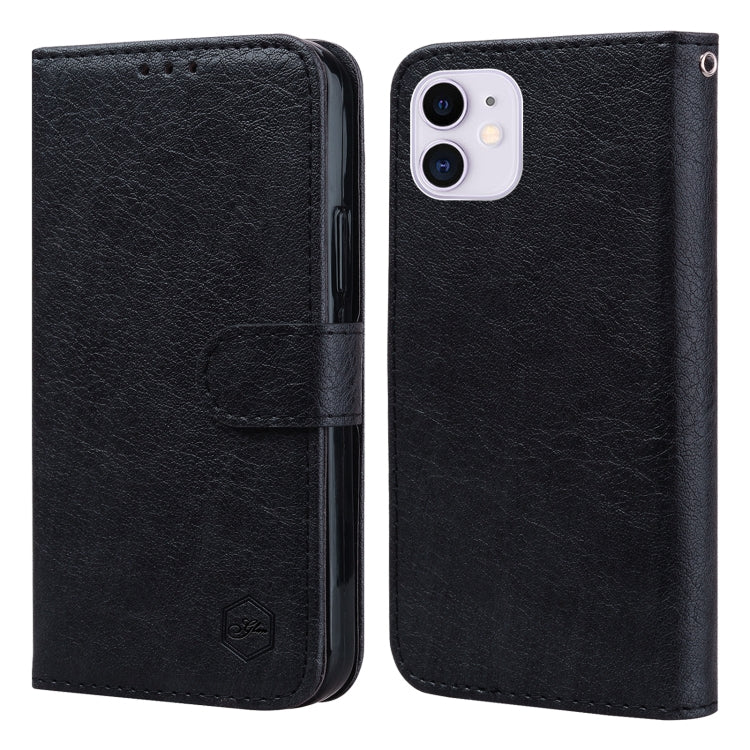 Skin Feeling Oil Leather Texture PU + TPU Phone Case, Series 1