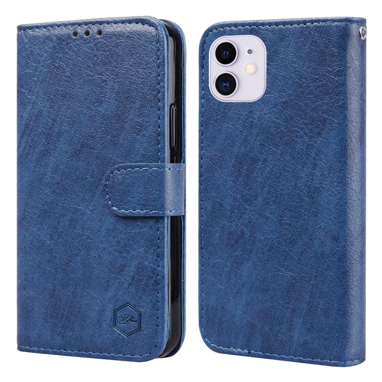 Skin Feeling Oil Leather Texture PU + TPU Phone Case, Series 1