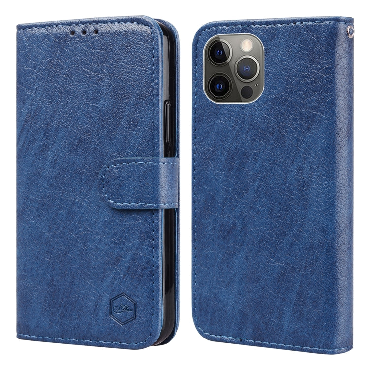 Skin Feeling Oil Leather Texture PU + TPU Phone Case, Series 4