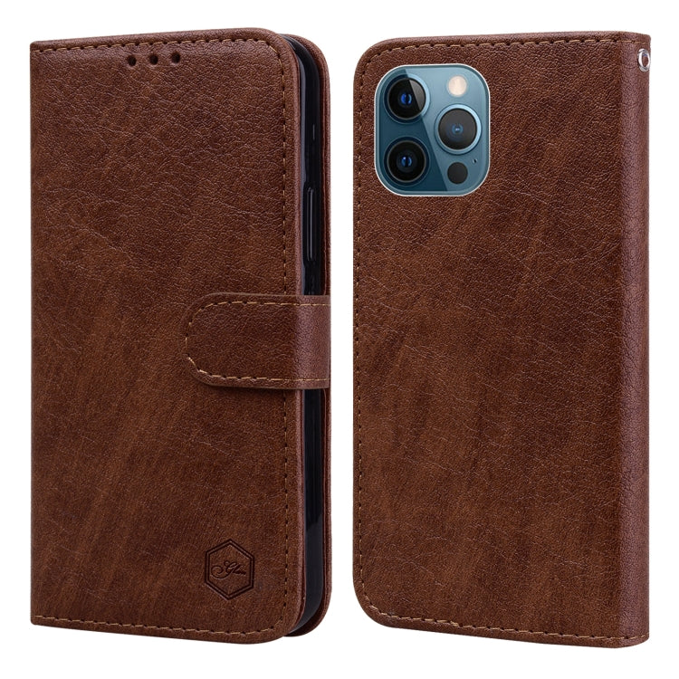 Skin Feeling Oil Leather Texture PU + TPU Phone Case, Series 3