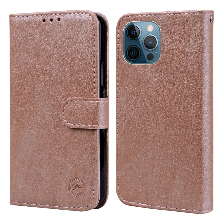 Skin Feeling Oil Leather Texture PU + TPU Phone Case, Series 1