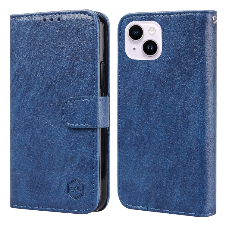 Skin Feeling Oil Leather Texture PU + TPU Phone Case, Series 4