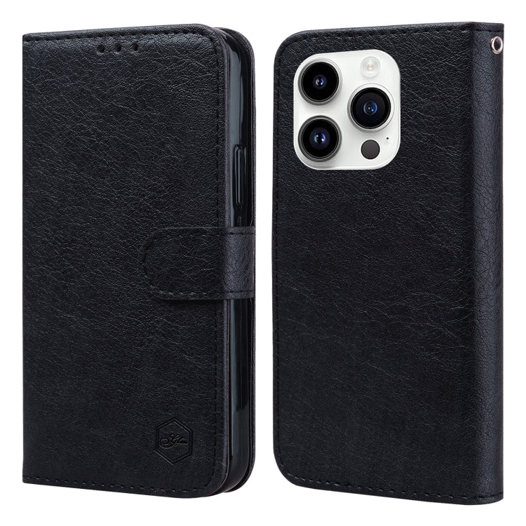 Skin Feeling Oil Leather Texture PU + TPU Phone Case, Series 4