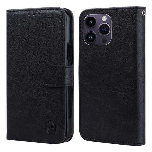 Skin Feeling Oil Leather Texture PU + TPU Phone Case, Series 2