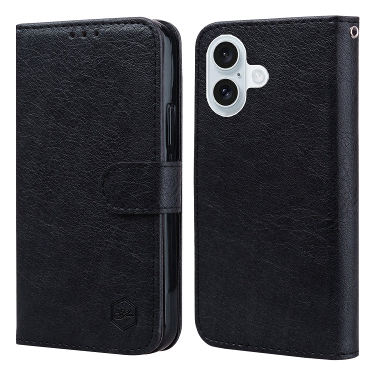 Skin Feeling Oil Leather Texture PU + TPU Phone Case, Series 3