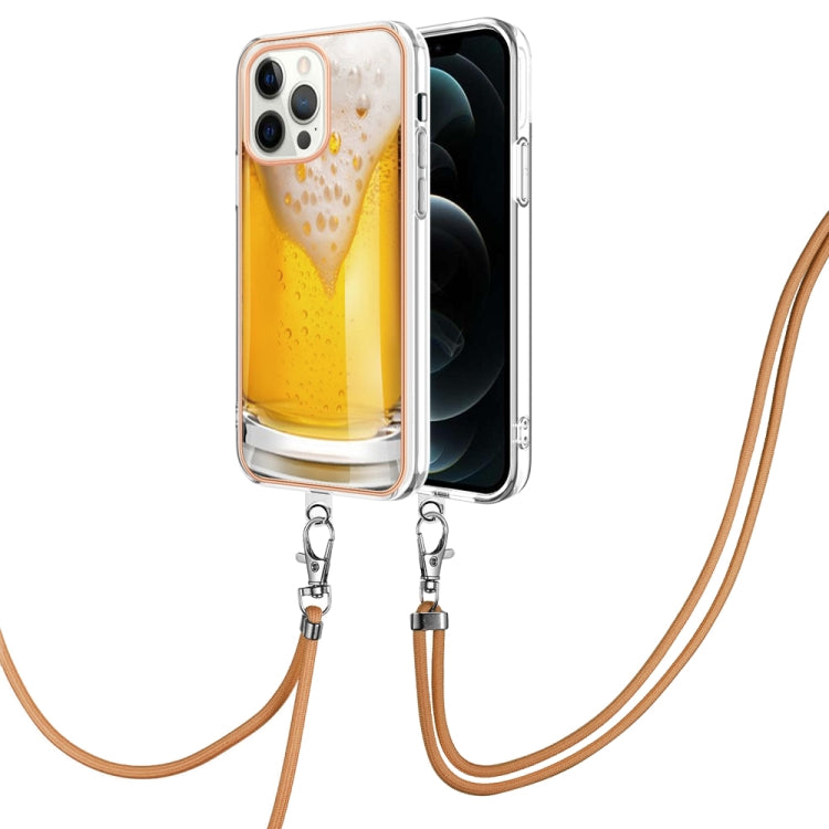 Electroplating Dual-side IMD Phone Case with Lanyard, Series 1