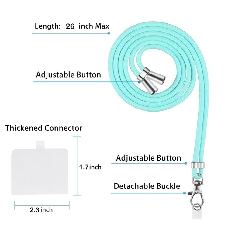 Electroplating Dual-side IMD Phone Case with Lanyard, Series 4