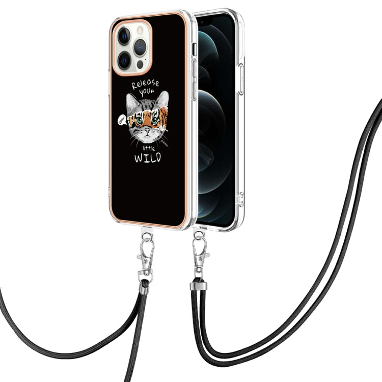 Electroplating Dual-side IMD Phone Case with Lanyard, Series 4