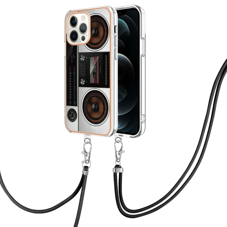 Electroplating Dual-side IMD Phone Case with Lanyard, Series 4