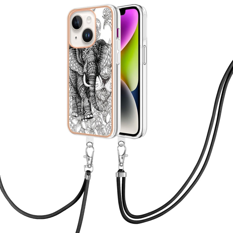 Electroplating Dual-side IMD Phone Case with Lanyard, Series 6