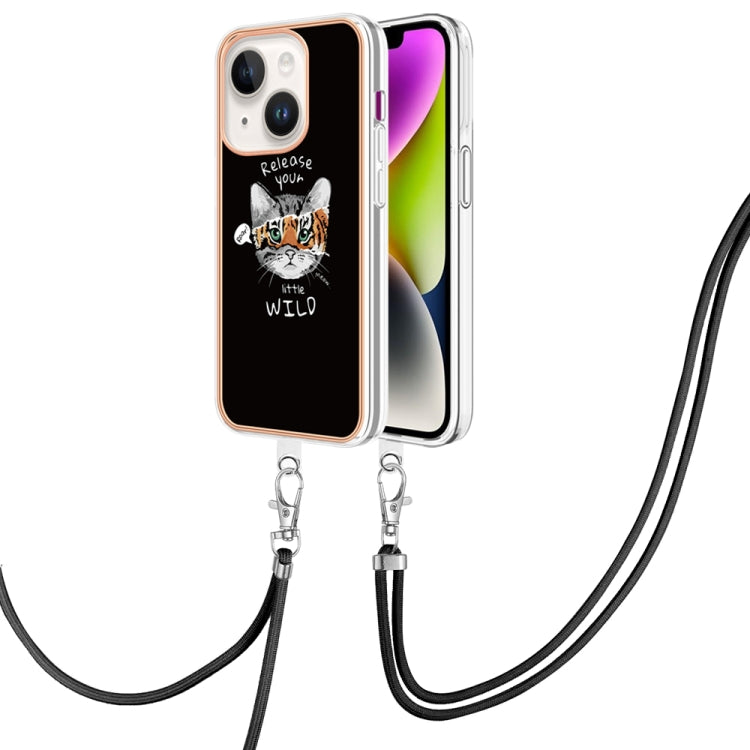 Electroplating Dual-side IMD Phone Case with Lanyard, Series 6