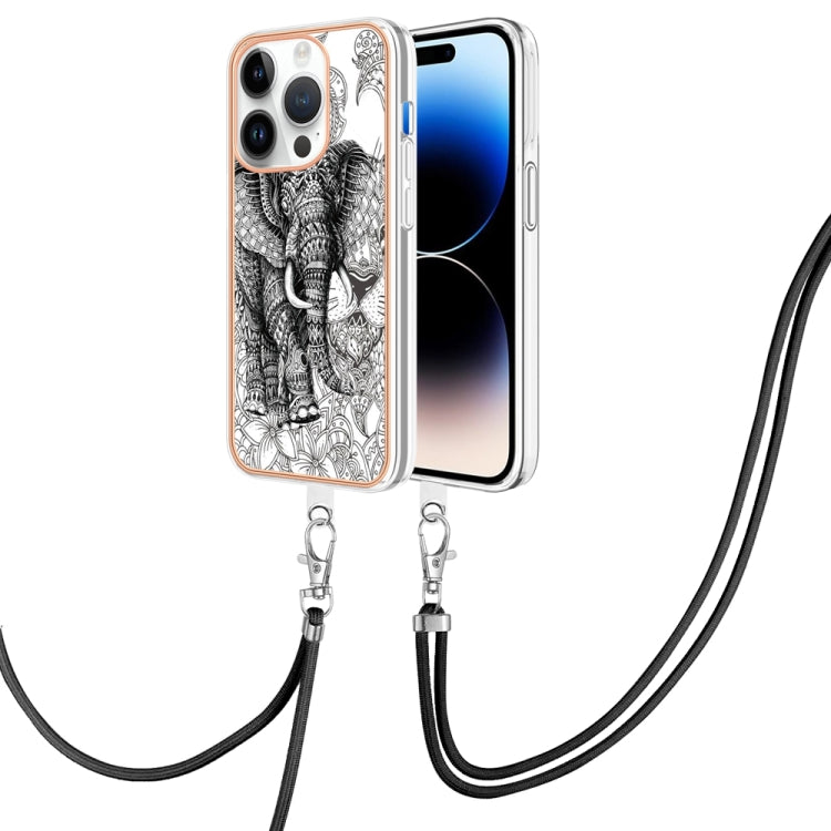 Electroplating Dual-side IMD Phone Case with Lanyard, Series 1