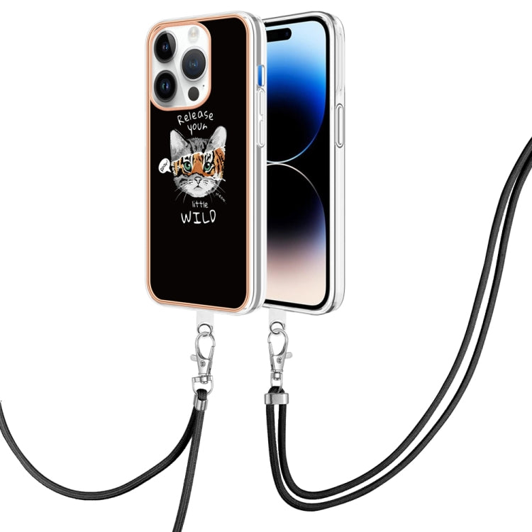 Electroplating Dual-side IMD Phone Case with Lanyard, Series 1