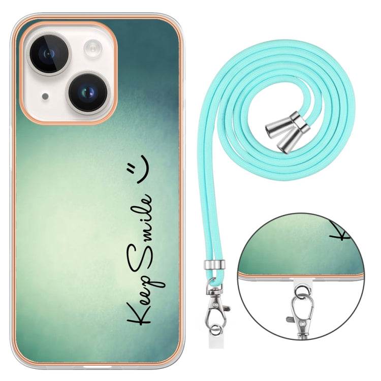 Electroplating Dual-side IMD Phone Case with Lanyard, Series 5