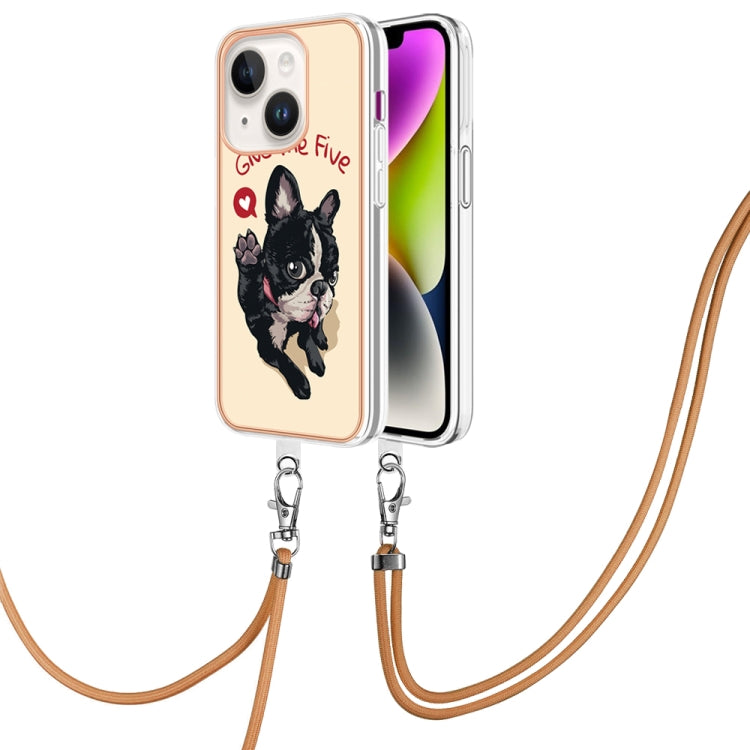 Electroplating Dual-side IMD Phone Case with Lanyard, Series 5