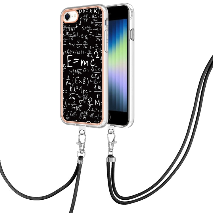 Electroplating Dual-side IMD Phone Case with Lanyard, Series 6