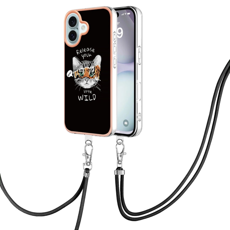 Electroplating Dual-side IMD Phone Case with Lanyard, Series 2