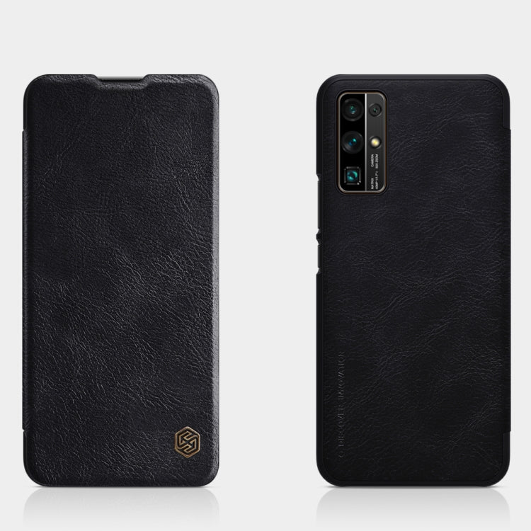 NILLKIN QIN Series Crazy Horse Texture Horizontal Flip Leather Case with Card Slot, For Huawei P40 Pro Plus, For Huawei Honor 30 Pro, For Huawei Honor 30, For Huawei Honor 30S