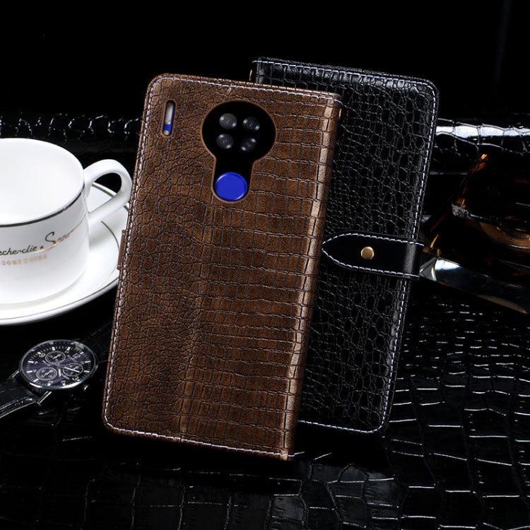 idewei Crocodile Texture Horizontal Flip Leather Case with Holder & Card Slots & Wallet, For Blackview A80, For Huawei Honor 9A, For Huawei Honor 9C, For Huawei Honor 9S