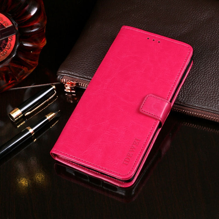 idewei Crazy Horse Texture Horizontal Flip Leather Case with Holder & Card Slots & Wallet, For Xiaomi Redmi Note 9, For UMIDIGI S5 Pro, For Vivo Y50