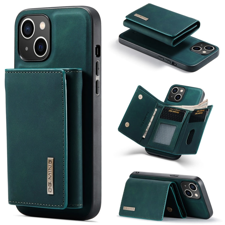 DG.MING M1 Series 3-Fold Multi Card Wallet Leather Phone Case, Series 1