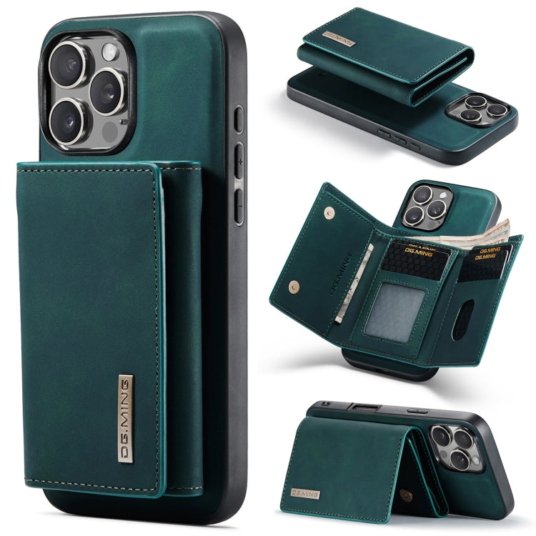 DG.MING M1 Series 3-Fold Multi Card Wallet Leather Phone Case, Series 2