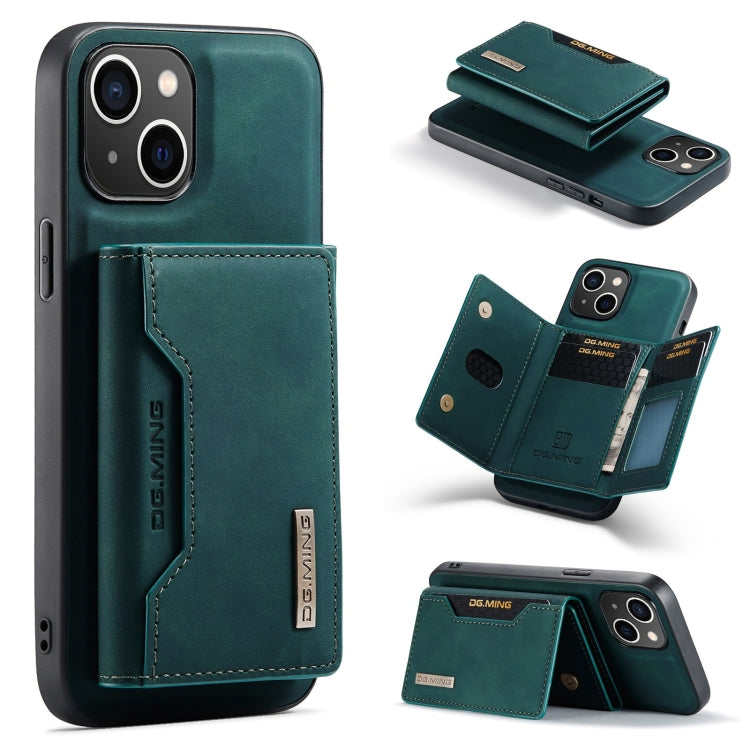 DG.MING M2 Series 3-Fold Card Bag Wallet Leather Phone Case, Series 1