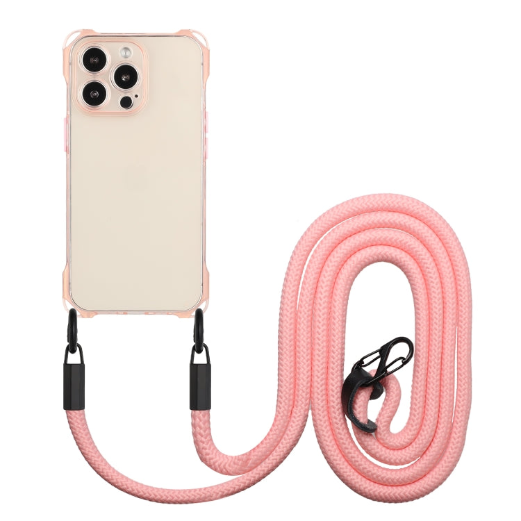 Four-corner Shockproof TPU Phone Case with Lanyard, Series 2