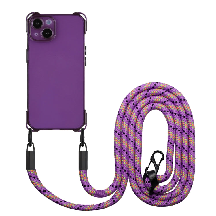 Four-corner Shockproof TPU Phone Case with Lanyard, Series 4