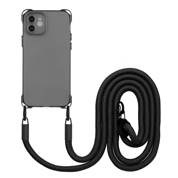 Four-corner Shockproof TPU Phone Case with Lanyard, Series 1